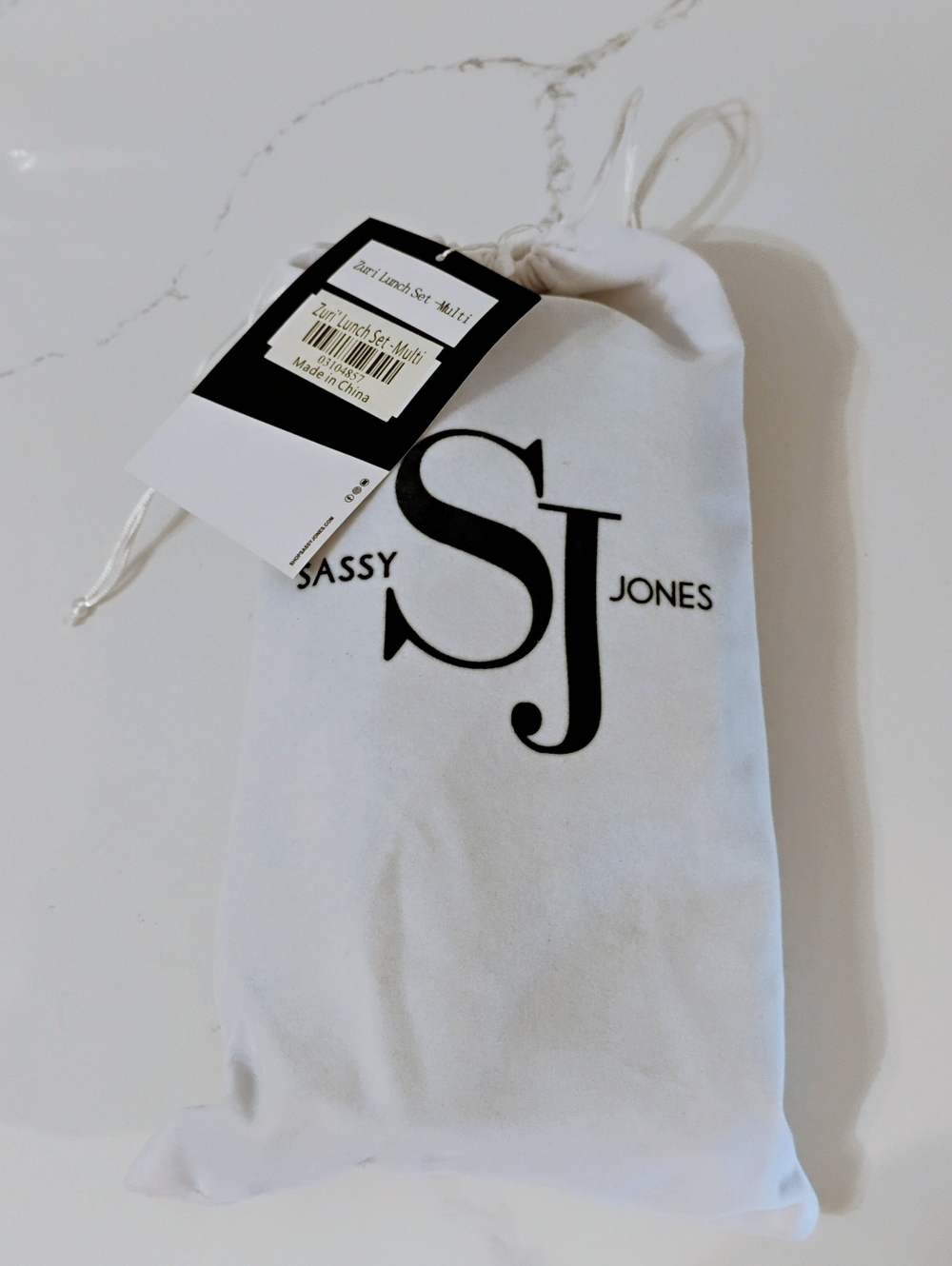 NWT Sassy Jones Tumbler & Lunch Tote Set - Zuri Multi - Picture 2 of 10